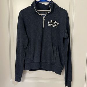 LU quarter zip